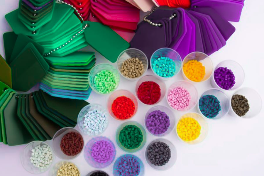 Material selection for injection molding