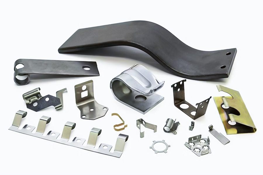 Complex curved stamping parts