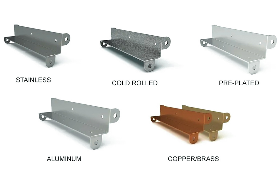Material selection for sheet metal fabrication