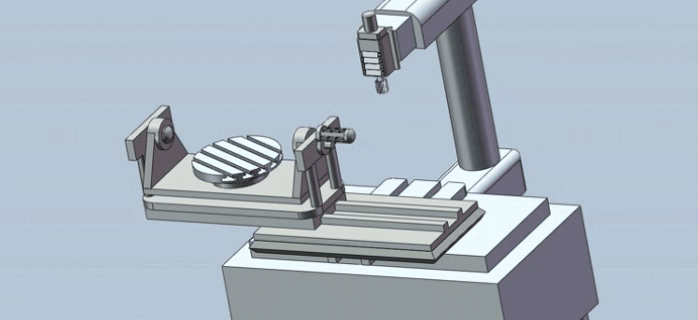 5-axis CNC machining process