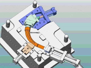 Plastic mold injection molding