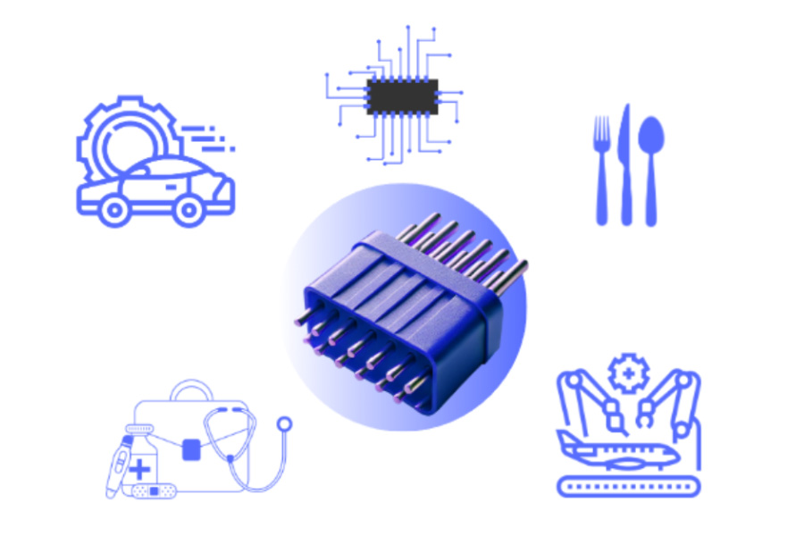 Application fields of embedded molding