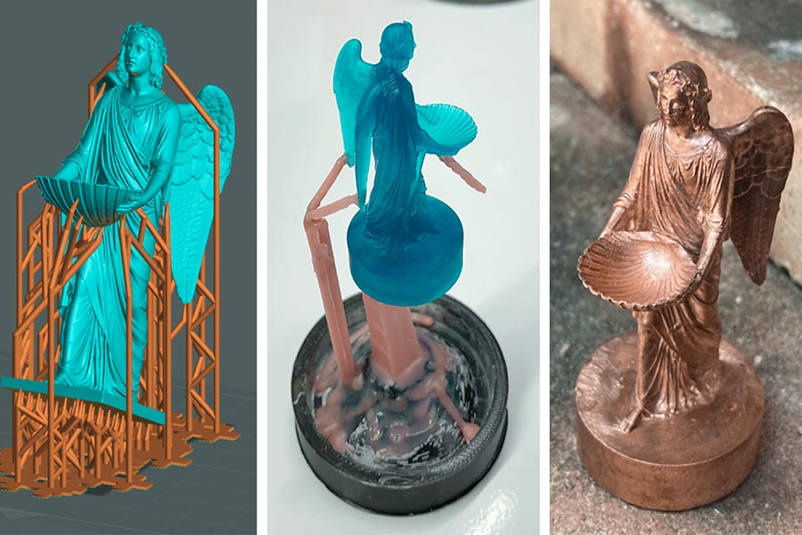 3D printing wax for investment casting