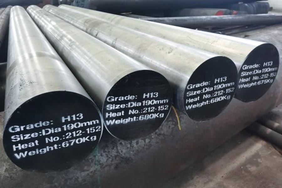 Heat treatment process of H13 mold steel