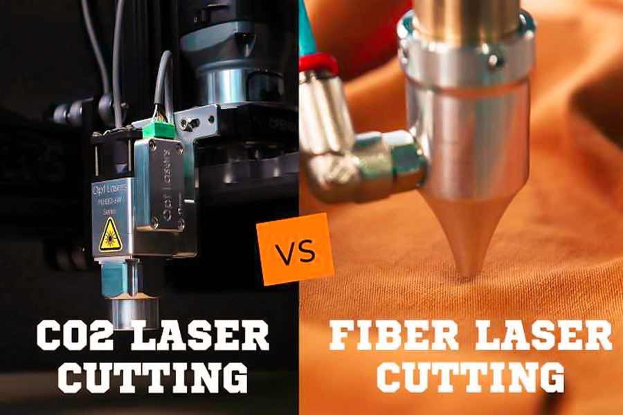 CO₂ laser vs. fiber laser